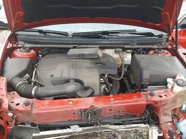 1G1ZE5E01CF290628 - 2012 CHEVROLET MALIBU LTZ 红色 照片 7