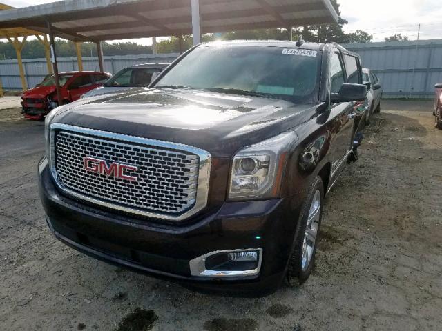 1GKS2CKJ8HR258529 - 2017 GMC YUKON DENA BLACK photo 2