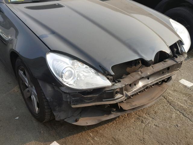 WDBWK54F68F180849 - 2008 MERCEDES-BENZ SLK 280 BLACK photo 9