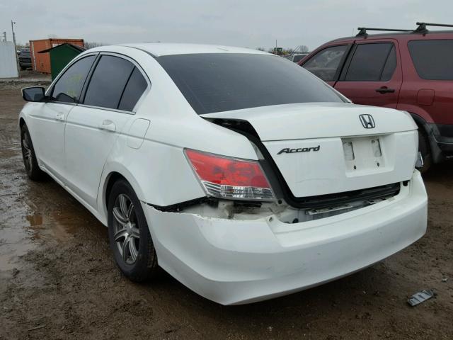 JHMCP26818C034913 - 2008 HONDA ACCORD EXL WHITE photo 3