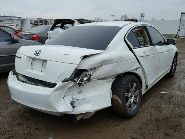 JHMCP26818C034913 - 2008 HONDA ACCORD EXL WHITE photo 4