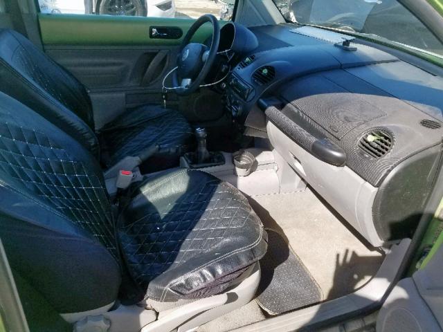 3VWBB61C0WM048051 - 1998 VOLKSWAGEN NEW BEETLE 绿色 照片 5