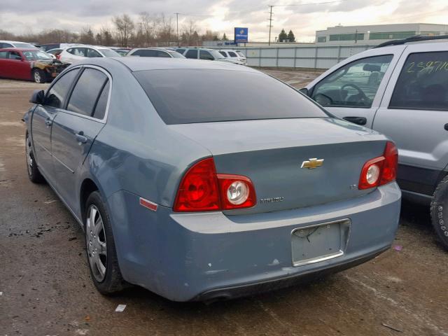 1G1ZG57B99F196658 - 2009 CHEVROLET MALIBU LS 蓝色 照片 3