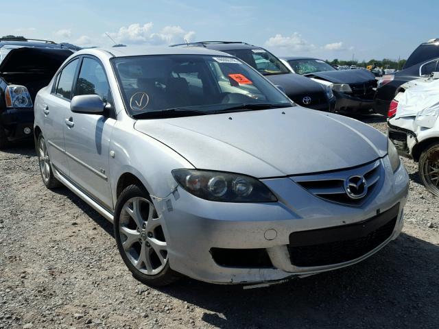 JM1BK324381129425 - 2008 MAZDA 3 S SILVER photo 1