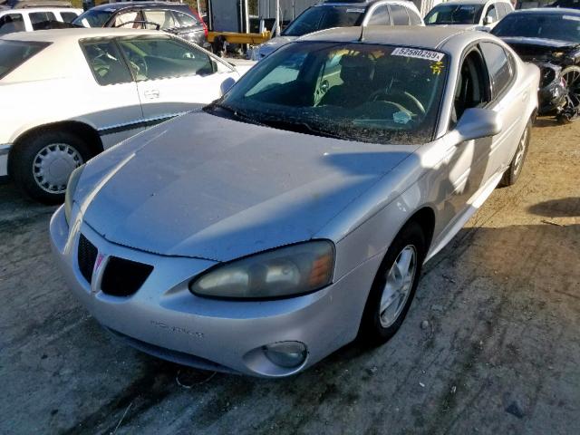 2G2WP522841182403 - 2004 PONTIAC GRAND PRIX SILVER photo 2