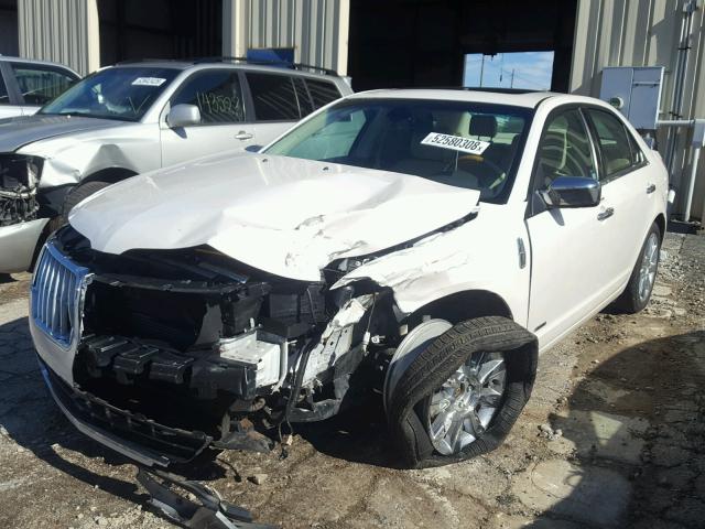 3LNDL2L32CR822244 - 2012 LINCOLN MKZ HYBRID WHITE photo 2