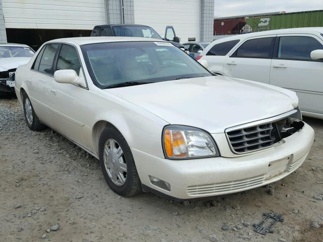 1G6KE57Y22U243830 - 2002 CADILLAC DEVILLE DH WHITE photo 1