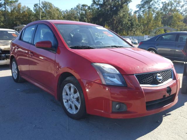 3N1AB6AP4CL708534 - 2012 NISSAN SENTRA 2.0 RED photo 1