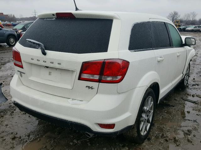 3C4PDCEG8FT679294 - 2015 DODGE JOURNEY R/ WHITE photo 4