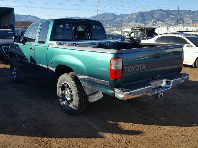 JT4UN22D2V0050792 - 1997 TOYOTA T100 XTRAC GREEN photo 3