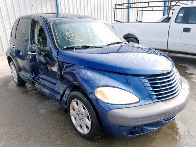 3C4FY4BBX1T548066 - 2001 CHRYSLER PT CRUISER BLUE photo 1