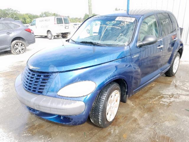 3C4FY4BBX1T548066 - 2001 CHRYSLER PT CRUISER BLUE photo 2