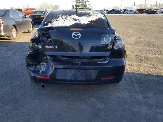 JM1BK323391211793 - 2009 MAZDA 3 S BLACK photo 9