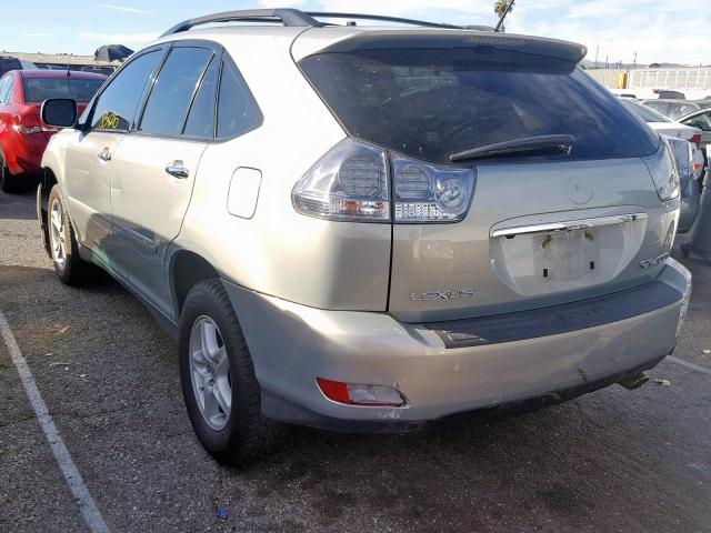 JTJHW31U882050176 - 2008 LEXUS RX 400H GRAY photo 3