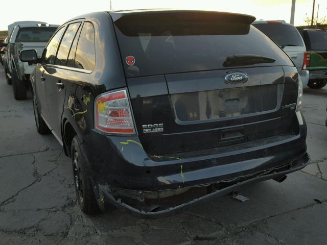 2FMDK49CX8BA93289 - 2008 FORD EDGE LIMIT BLUE photo 9