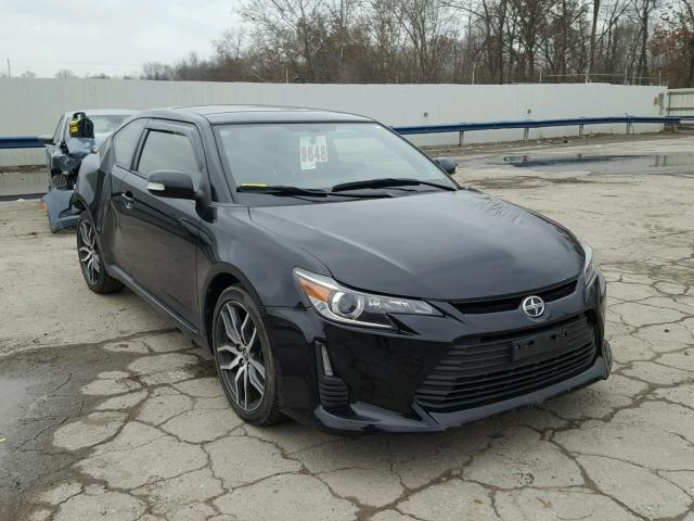 JTKJF5C76FJ004722 - 2015 TOYOTA SCION TC BLACK photo 1