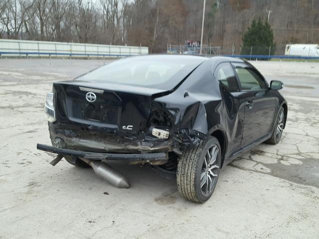 JTKJF5C76FJ004722 - 2015 TOYOTA SCION TC BLACK photo 4