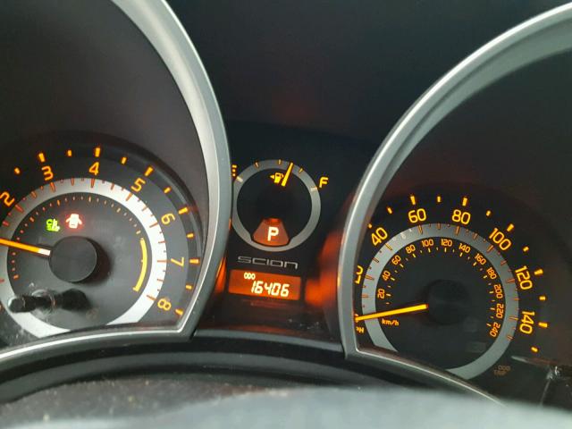 JTKJF5C76FJ004722 - 2015 TOYOTA SCION TC BLACK photo 8