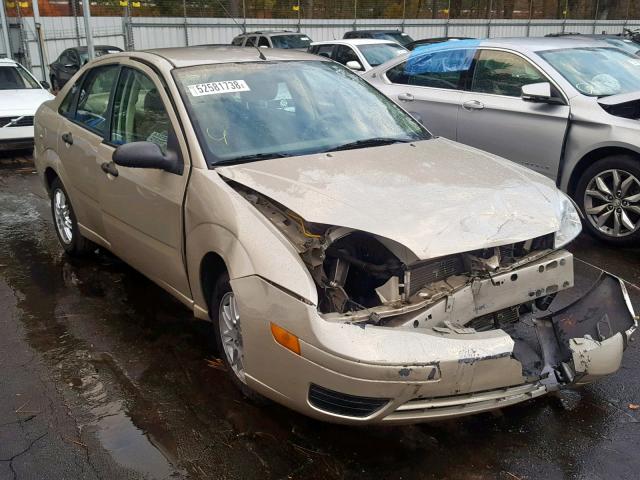 1FAHP34N66W116918 - 2006 FORD FOCUS ZX4 GOLD photo 1