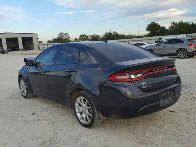 1C3CDFBB3ED716222 - 2014 DODGE DART SXT CHARCOAL photo 3