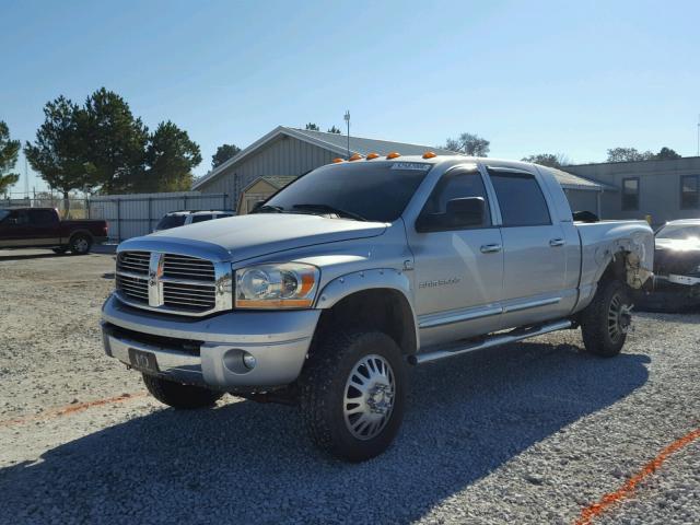 3D3MX49C86G238692 - 2006 DODGE RAM 3500 SILVER photo 2