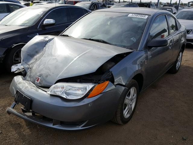 1G8AN18F37Z149832 - 2007 SATURN ION LEVEL GRAY photo 2