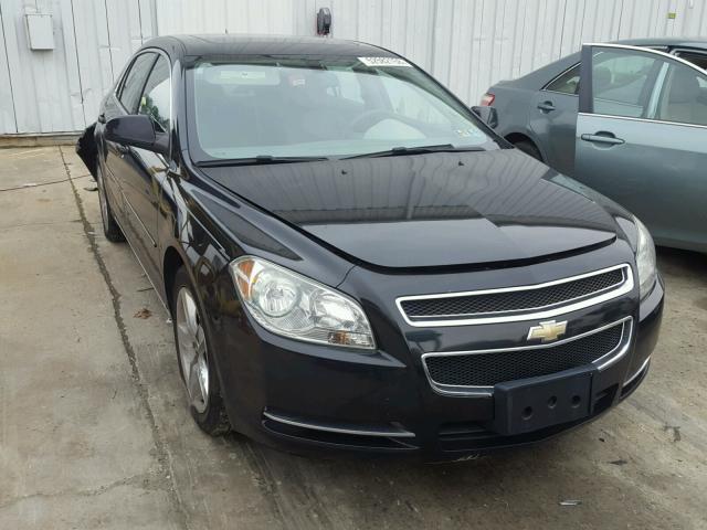 1G1ZH57B39F235595 - 2009 CHEVROLET MALIBU 1LT BLACK photo 1