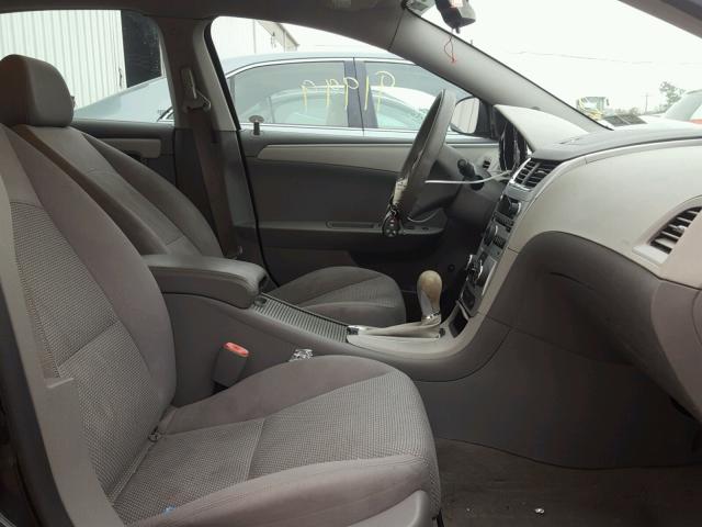 1G1ZH57B39F235595 - 2009 CHEVROLET MALIBU 1LT BLACK photo 5