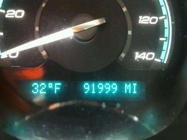 1G1ZH57B39F235595 - 2009 CHEVROLET MALIBU 1LT BLACK photo 8