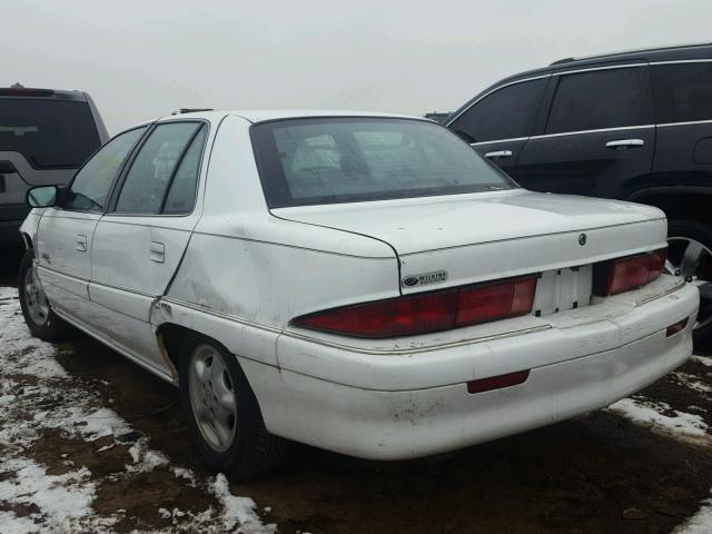 1G4NJ52MXTC400145 - 1996 BUICK SKYLARK GR WHITE photo 3