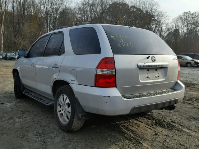 2HNYD18813H515073 - 2003 ACURA MDX TOURIN SILVER photo 3