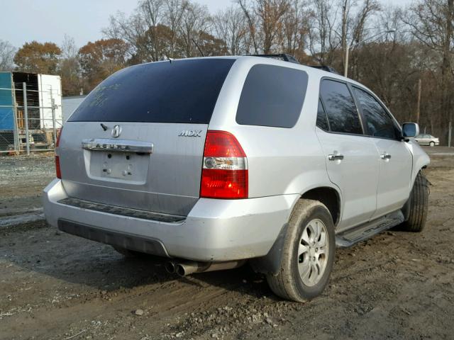 2HNYD18813H515073 - 2003 ACURA MDX TOURIN SILVER photo 4