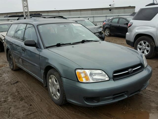 4S3BH635817303077 - 2001 SUBARU LEGACY L GRAY photo 1