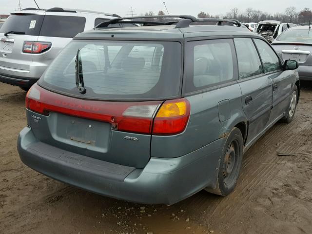 4S3BH635817303077 - 2001 SUBARU LEGACY L GRAY photo 4