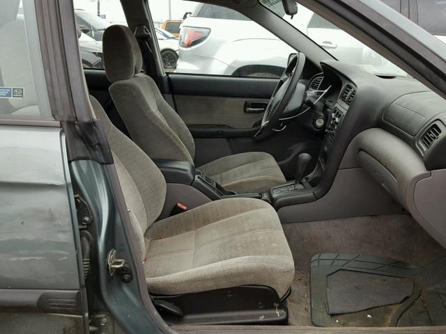 4S3BH635817303077 - 2001 SUBARU LEGACY L GRAY photo 5