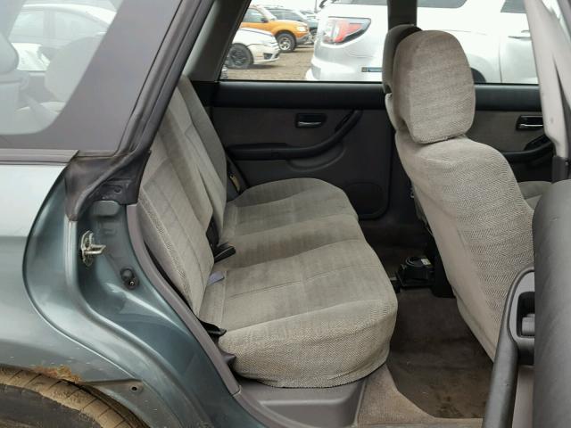 4S3BH635817303077 - 2001 SUBARU LEGACY L GRAY photo 6