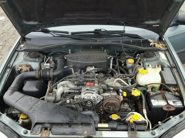 4S3BH635817303077 - 2001 SUBARU LEGACY L GRAY photo 7