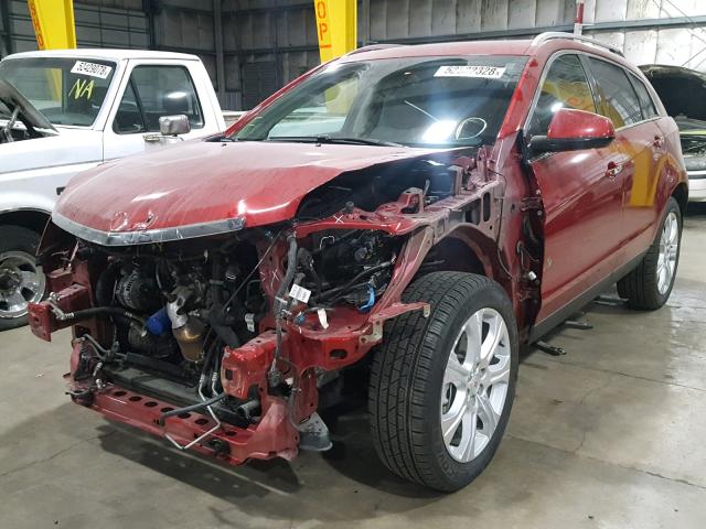 3GYFNGE37FS556888 - 2015 CADILLAC SRX PREMIU RED photo 2