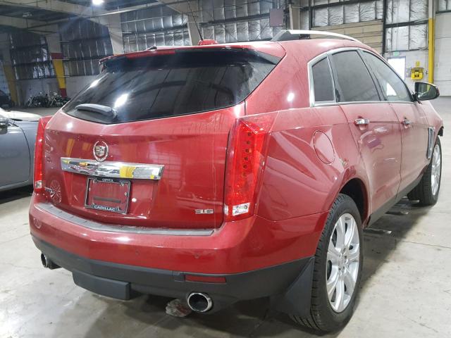 3GYFNGE37FS556888 - 2015 CADILLAC SRX PREMIU RED photo 4