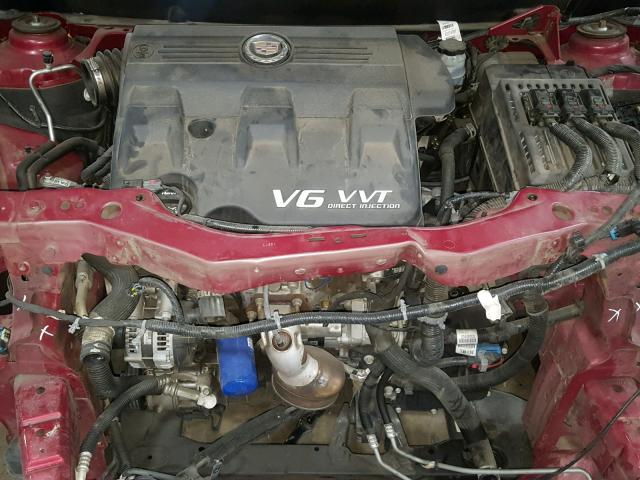 3GYFNGE37FS556888 - 2015 CADILLAC SRX PREMIU RED photo 7