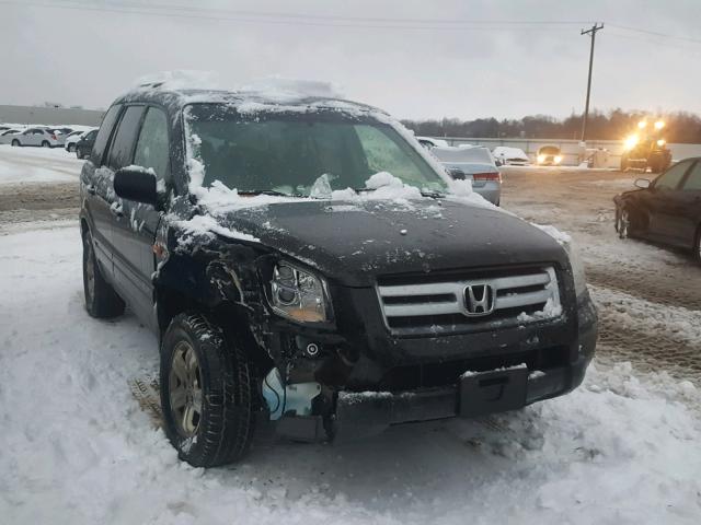 5FNYF18268B057278 - 2008 HONDA PILOT VP BLACK photo 1