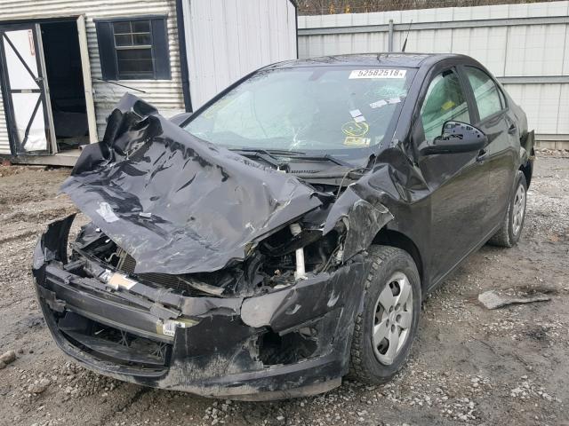 1G1JB5SH7E4224857 - 2014 CHEVROLET SONIC LS 黑色 照片 2