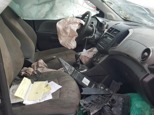 1G1JB5SH7E4224857 - 2014 CHEVROLET SONIC LS 黑色 照片 5