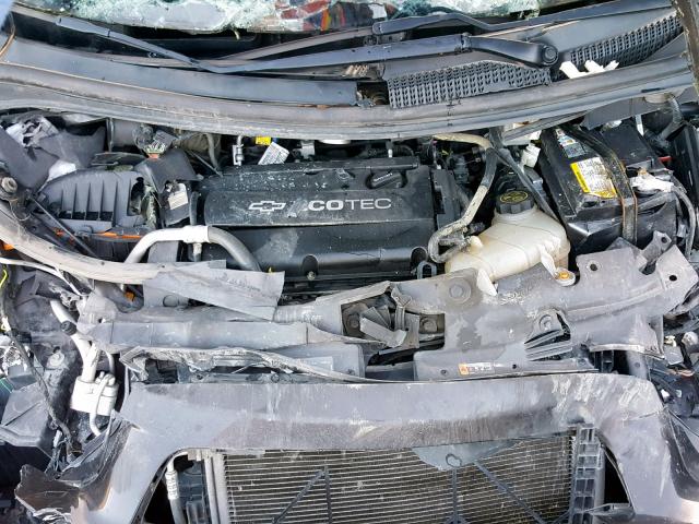 1G1JB5SH7E4224857 - 2014 CHEVROLET SONIC LS 黑色 照片 7