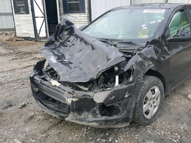 1G1JB5SH7E4224857 - 2014 CHEVROLET SONIC LS 黑色 照片 9