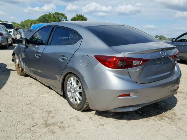 3MZBM1V76FM166132 - 2015 MAZDA 3 TOURING SILVER photo 3