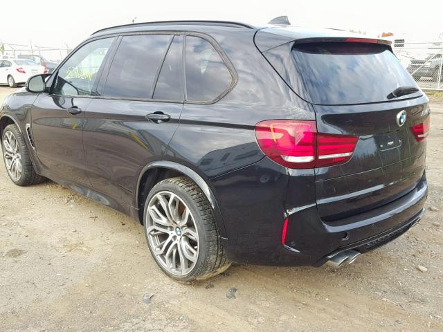 5YMKT6C5XG0R79067 - 2016 BMW X5 M BLACK photo 3