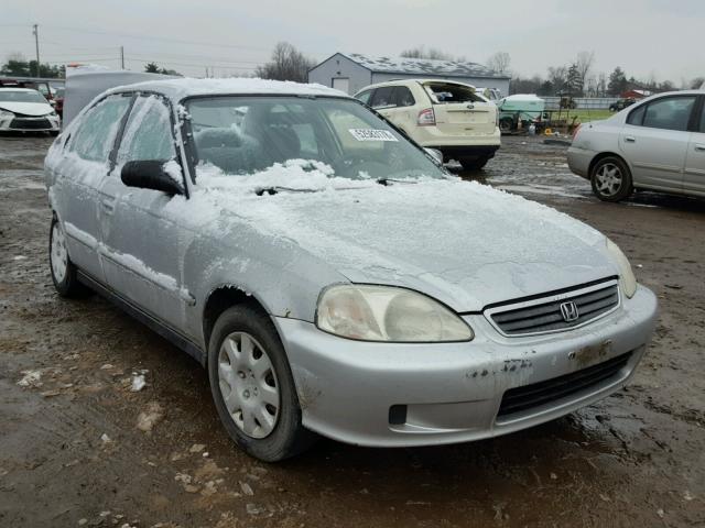 2HGEJ6616YH576562 - 2000 HONDA CIVIC BASE SILVER photo 1