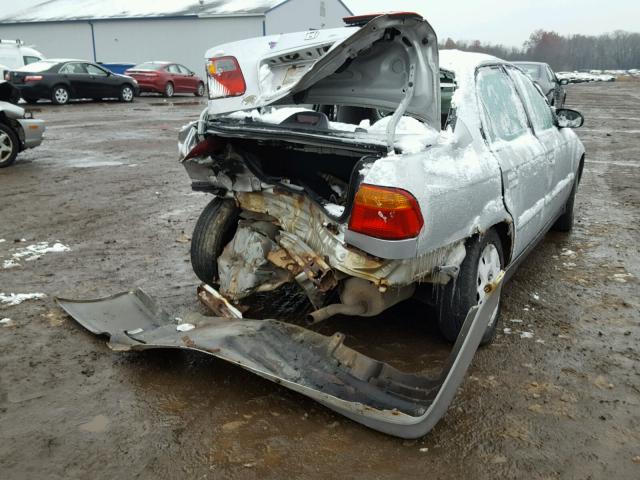 2HGEJ6616YH576562 - 2000 HONDA CIVIC BASE SILVER photo 9