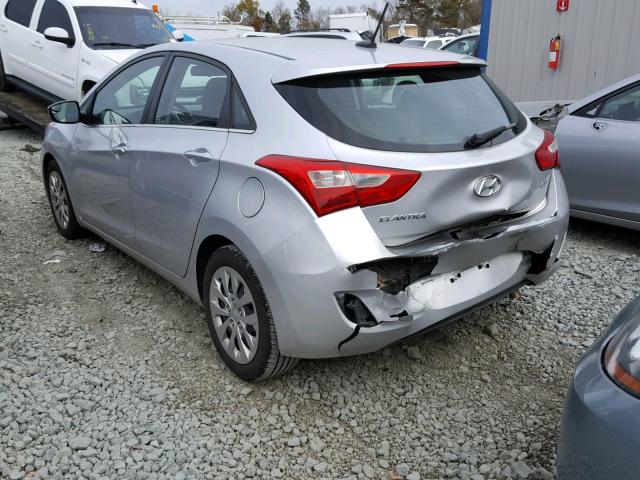 KMHD35LH0GU262350 - 2016 HYUNDAI ELANTRA GT GRAY photo 3